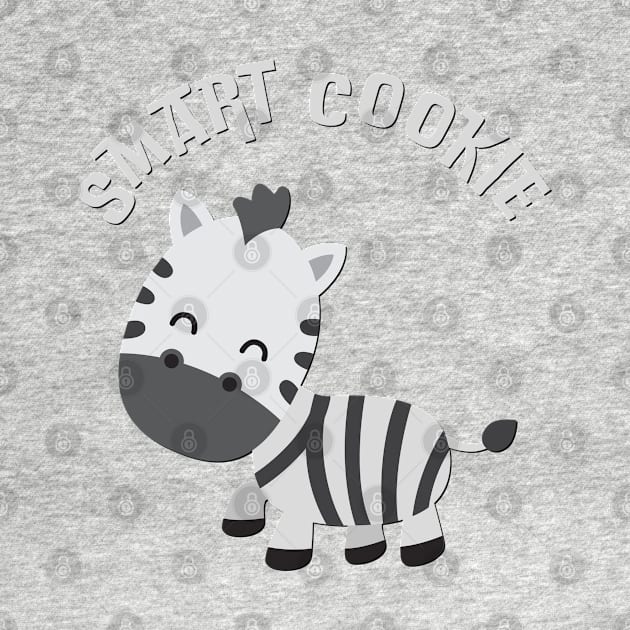 Smart Cookie I'm Cute and I know it Sweet little tiger cute baby outfit by BoogieCreates